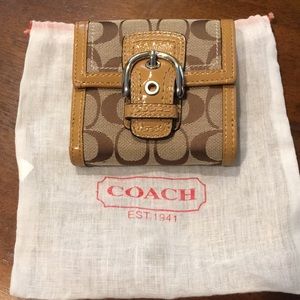 Coach Monogrammed women’s Wallet- Brand New!
